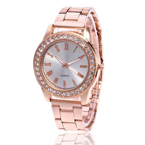 

new trend fashion women watches stainless steel ladies bracelet watch casual dress analog quartz wristwatch female clock reloj#w, Slivery;brown