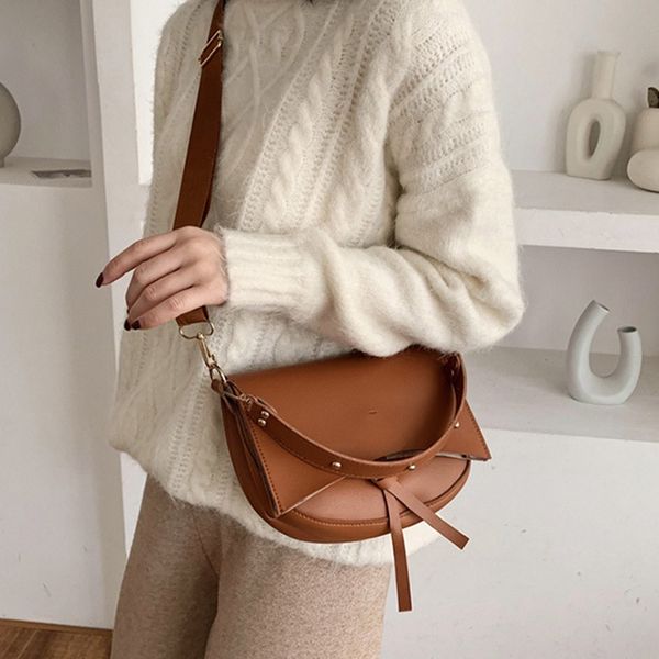 

women bag soft pu leather tote bag casual large capacity shoulder messenger vintage wide strap handbag