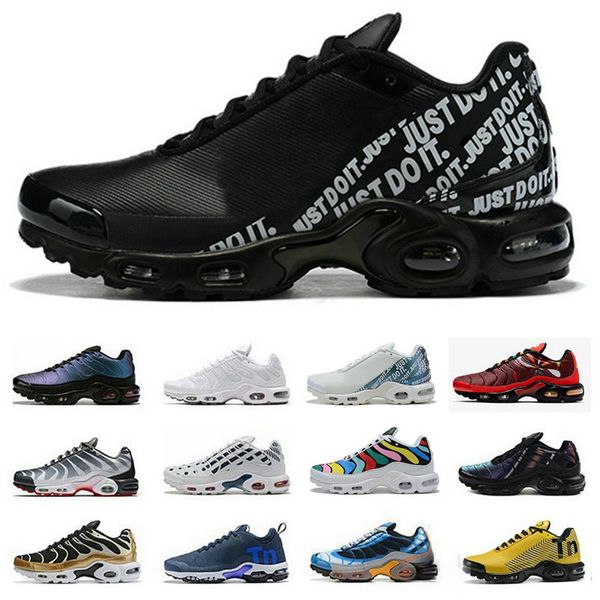 

2020 new tn mens running shoes se chaussures sunburst red volt electric green tns plus mercurial men trainers sports air designers sneakers