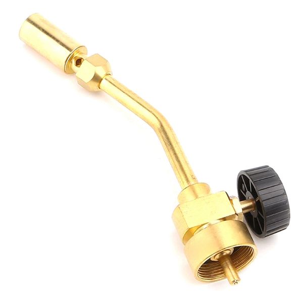 

new mapp gas turbo torch brazing super propane gas welding plumbing cga600 connection