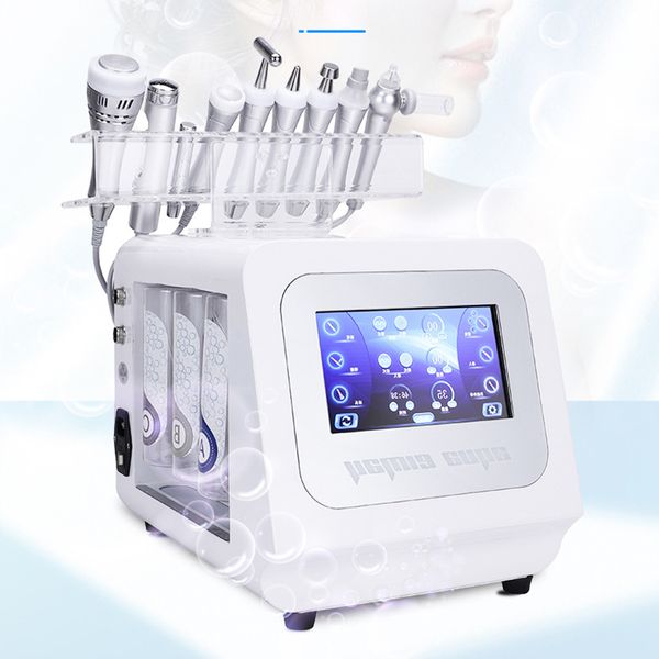 

9 in 1 hydra dermabrasion water hydra jet peel blackhead remover water microdermabrasion hydrofacial rf lift skin rejuvenation machine