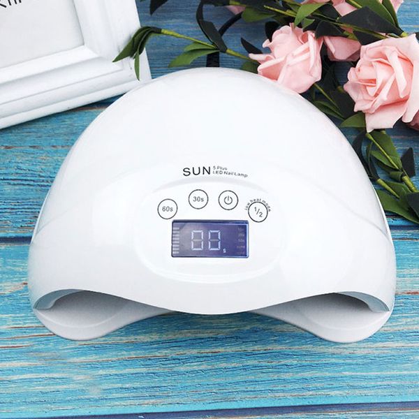 

professional two hands uv led nail lamp machine 48w electric nail dryer for drying hard gel polish 48w for manicure samrt lamp