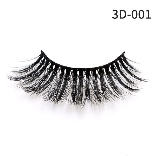 

false eyelashes 3d lashes mink handmade crossing thick extension reusable fake makeup 16 styles 1 pair