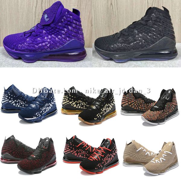 

ashes ghost lebrons 17 kids basketball shoes arrival sneakers 17s mens casual 17s king sports shoes with box size us7-12, Black