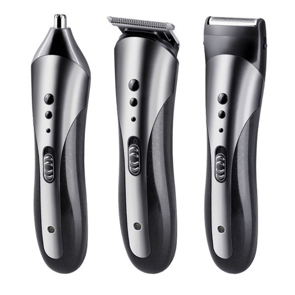 

kemei 1407 8 in 1 multifunction hair mens body hair shaver ear face eyebrow nose hair removaltrimmer sqtrimmer wfess