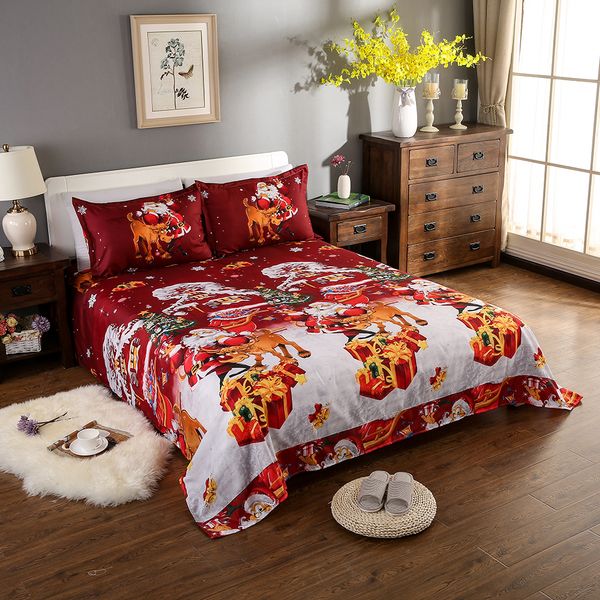 Christmas Bedding Set Bed Linen Set 3d Printed Duvet Cover