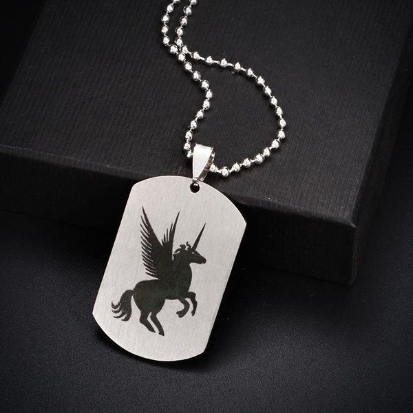 

ожерелья из нержавеющей стали, Silver