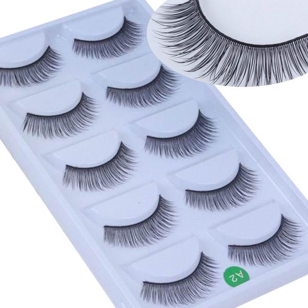 

new 5 pairs real mink eyelashes natural false eyelashes 3d mink lashes makeup soft fake eyelash extension hand made eye ashes