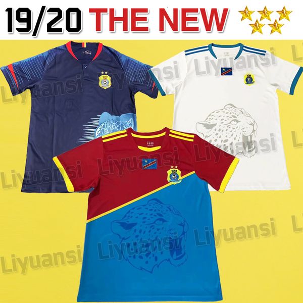 

2019 congo occer jer ey 19 20 home blue m nkounkou h lakolo j makie e b oba i occer hirt congo national team football uniform