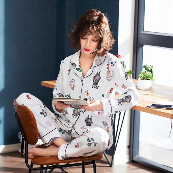 

cartoon cotton pajamas in breastfeelding, Blue;gray