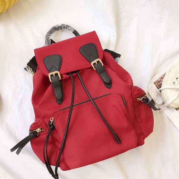 

canvas travel backpack designer luxury fashion famous brand women backpacks lady shoulder bags six colors selling