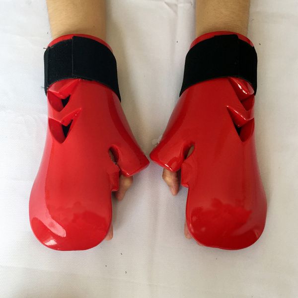 

taekwondo hand protective nbr foam a molding itfchild protection hand cover, Black;red