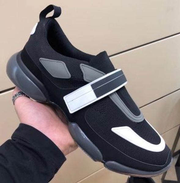 

cloudbust casual shoes 18ss designer sneakers casual shoe mens women genuine leather fashion paste shoes n2 t05, Black