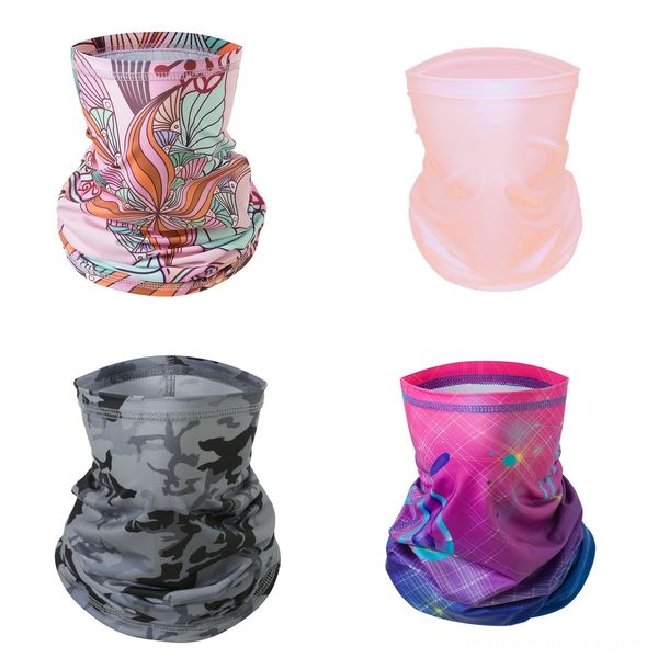 

4fad1 shipping scarf headgear sunscreen scarf outdoor riding mask i cant breathe summer face towel, Black