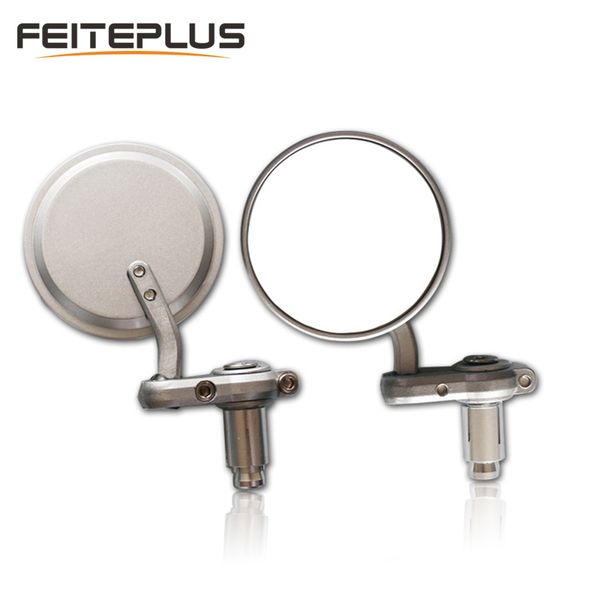 

motorcycle rearview mirror round universal modification 13-14 17-19 mm mirror left and right