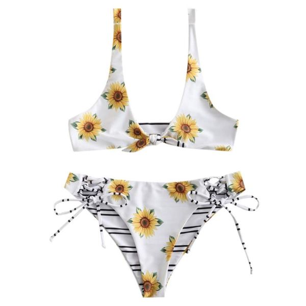 

women beachwear set bathing suit patchwork swimwear bikini push-up pad swimwear swimsuit female #5.14, White