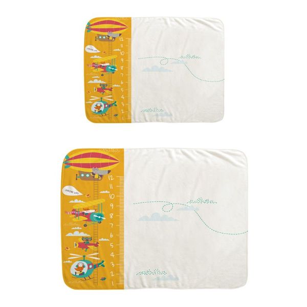 

baby monthly record growth milestone blanket pgraphy prop helicopter cloth a2ub