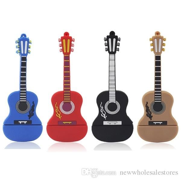 

ell style usb flash drive pendrive cartoon guitar shaped usb drives storage 4g 8g 16g 32g 64g