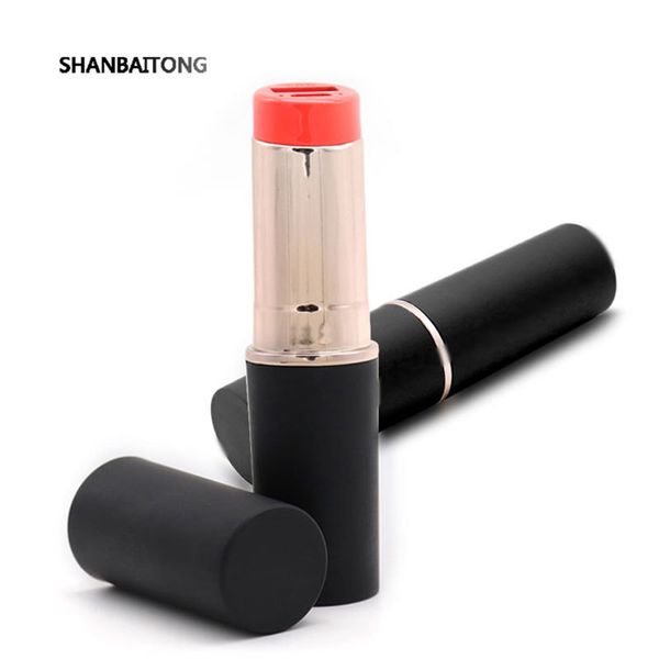 

new arrival 3000mah mini power bank lipstick cylindrical portable charging powerbank external battery for samsung iphone xiaomi