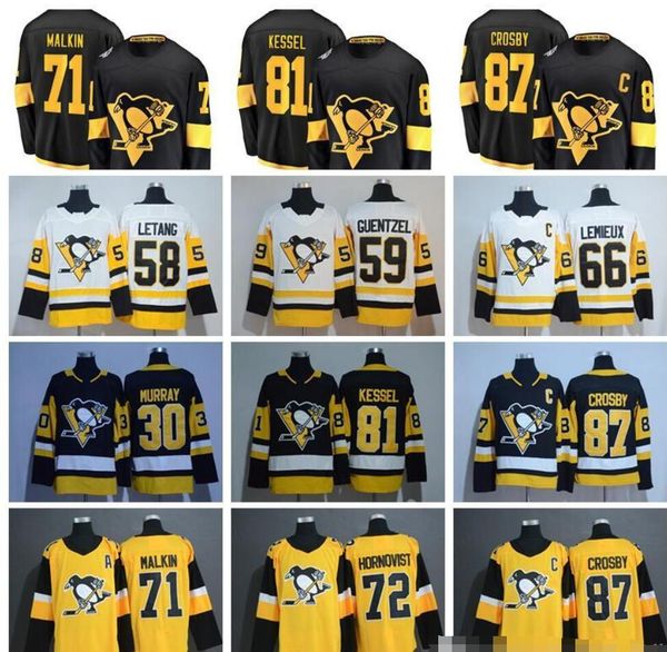 pittsburgh penguins yellow jersey