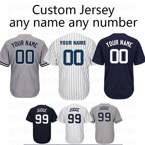 

Custom Game Jersey Yankees Jersey 99 Aaron Judge 23 Don Mattingly 3 Babe Ruth 7 Mickey Mantle 42 Mariano Rivera any number any name