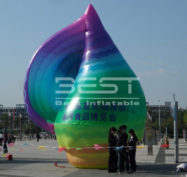 

морское животное реквизит синих раковин надувных украшений рекламы декор воздушный шар надувной гигант море улитка талисман надувного реклам