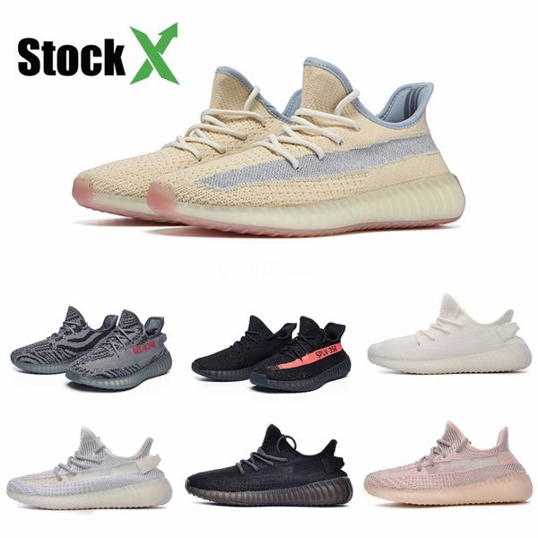 

оптовые 2020 кроссовки kanye west zebra citrin hyperspace облако белый beluga синий оттенок yeezreel сек кроссовки дизайнер тренер # qa195