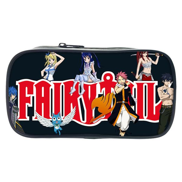 

new fairy tail pen bag students boys girls bags fashion cute pencil holder teens pencil holder