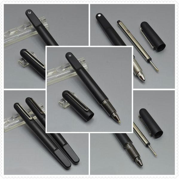 

2019 новое прибытие матовый черный роллер ручка школа канцелярских 4010 магнитный закрывающий колпачок шариковой ручки подарок, Blue;orange