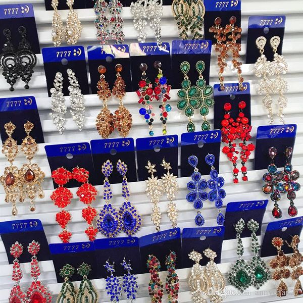 

bohemian retro european and american alloy diamond long earrings famous palace court wind exaggerated earrings wholesales jewelry mix dhls, Silver