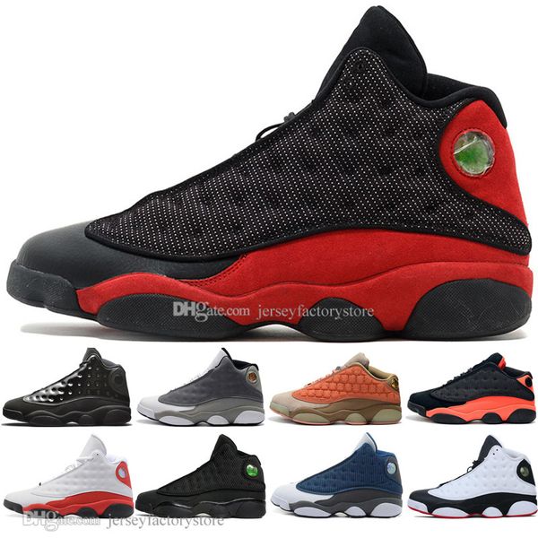 

sale 13 13s cap and gown terracotta blush mens basketball shoes chicago cat black infrared flints bred men sports sneakers designer trainers