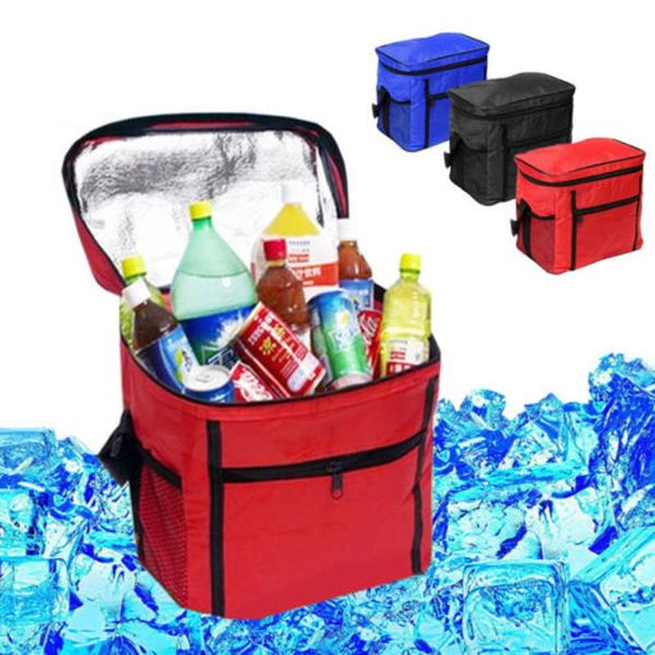 

outdoor bags large portable cool bag insulated thermal cooler for drink lunch picnic accessories waterproof camping tools