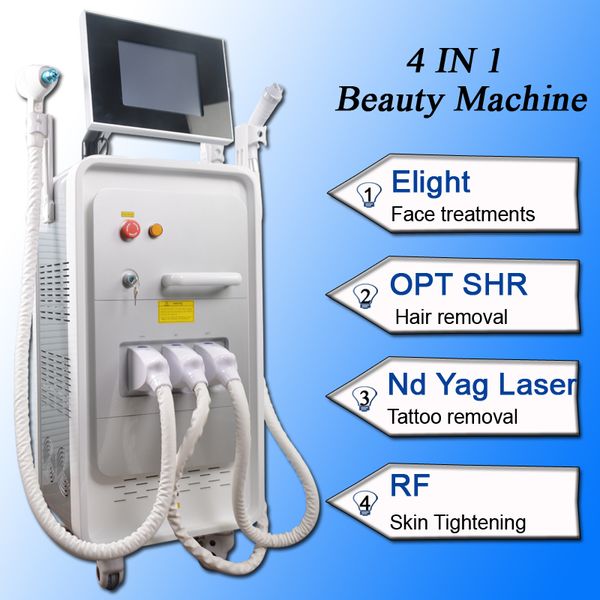 

factory price ipl shr skin rejuvenation rf face body lifting equipment laser tattoo removal hair removal, Black