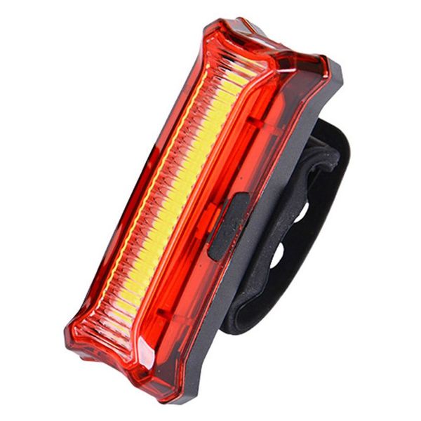 

mountain bike rear light rechargeable led safety night riding warning taillight