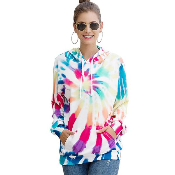 

casual work fashion contrast color sweatshirts luxury brand 2020 long sleeve designer hoodie coat for women gr, Black