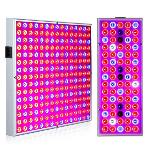 

фито лампа крытый grow лампа для завода 380-780nm полный спектр светодиодных светать 85-265 75leds 144leds 25w 45w уф-ик-панели лампы