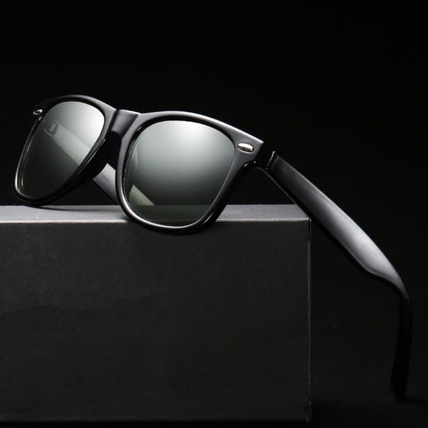 

bruno dunn retro driving polarized pchromic sunglasses men chameleon glasses women driver oculos lentes de sol hombre ray, White;black