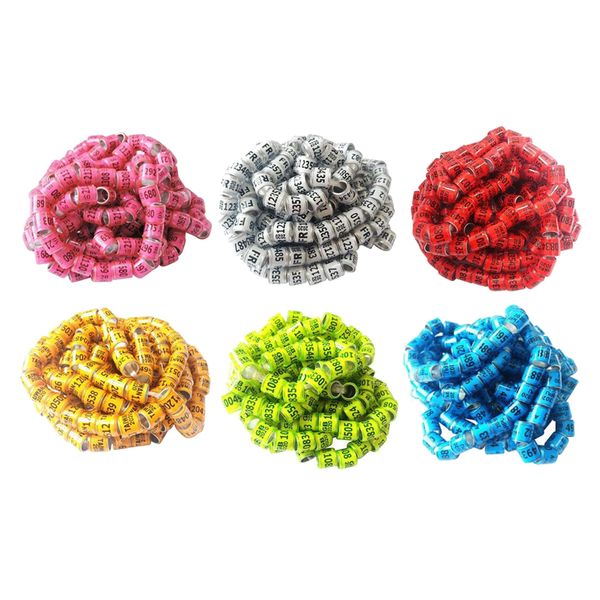 

600pcs racing pigeon leg band tag with place name number