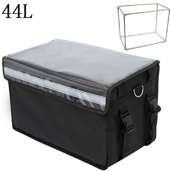 

44l extra large cooler bag car ice pack insulated thermal lunch pizza bag fresh delivery container refrigerator nb24