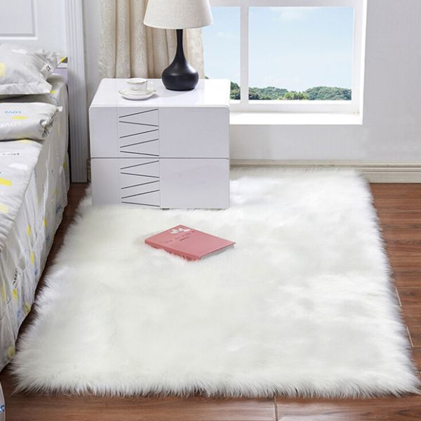 

soft artificial sheepskin rug chair cover artificial wool warm hairy carpet seat fur fluffy area rugs home decor 60*120cm