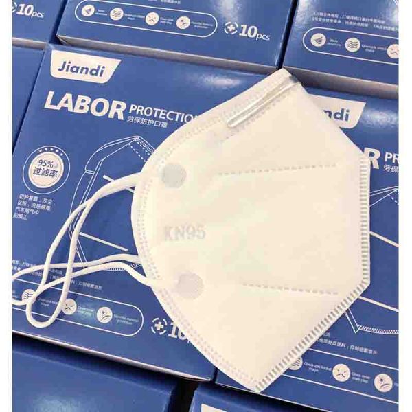 

kn95 ffp2 mask folding mascarillas desechables protection anti-dust respirator n95 face mask with self-priming filter in single bags english