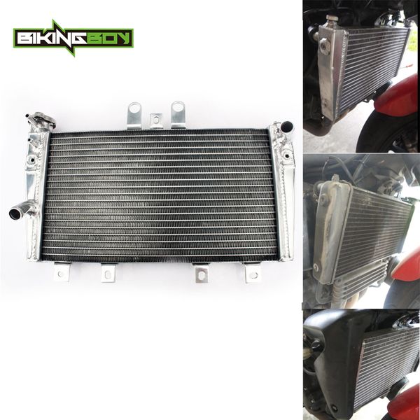 

bikingboy aluminum super engine cooling radiator cooler for speed triple 1050 05 2006 2007 2008 2009 2010 oem / t2100276