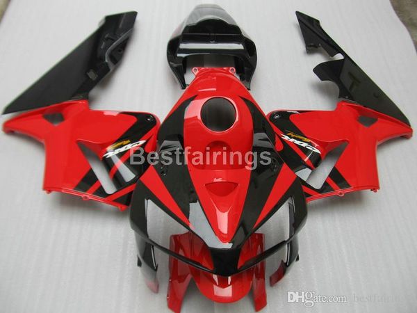 

injection plastic fairing kit for honda cbr600rr 05 06 red black fairings set cbr600rr 2005 2006 ff16