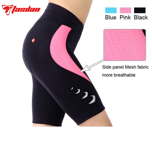 

tasdan women's cycling shorts mtb tights cycling wear clothings sets jerseys bike bicycle parts accessories, Black