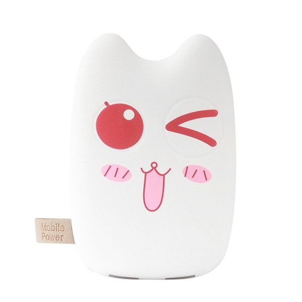 

power bank 30000mah large capacity cute cat external battery portable charger fast power bank cartoon mini own line power bank