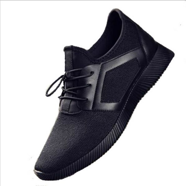 

non-brand casual shoes low cut sneaker combination shoes mens womens fashion casual shoes high 39-44 style 18, Black