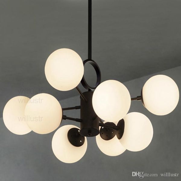 

white glass globe pendant light milk white global glass shade suspension lamp hanging lighting living dinning room restaurant l office