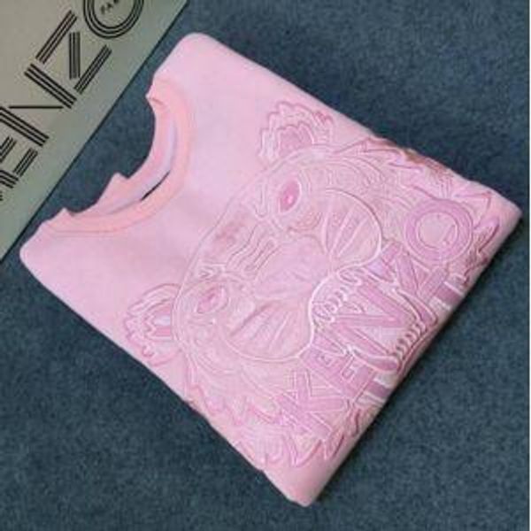 

Оптовая и розничная бесплатная доставка Горячие Мужчины Женщины KENZ0 Вышивка тигр