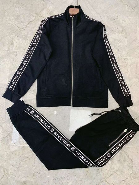 

20a9 new track uit jacket et fa hion running track uit men port uit letter printing lim hoodie clothing track kit medu a port wear, Gray