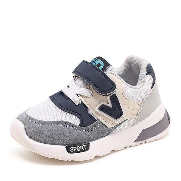 

new children shoes kids casual canvas sneakers baby girls boys fashion antislip soft breathable running sports mesh shoes spring, Black